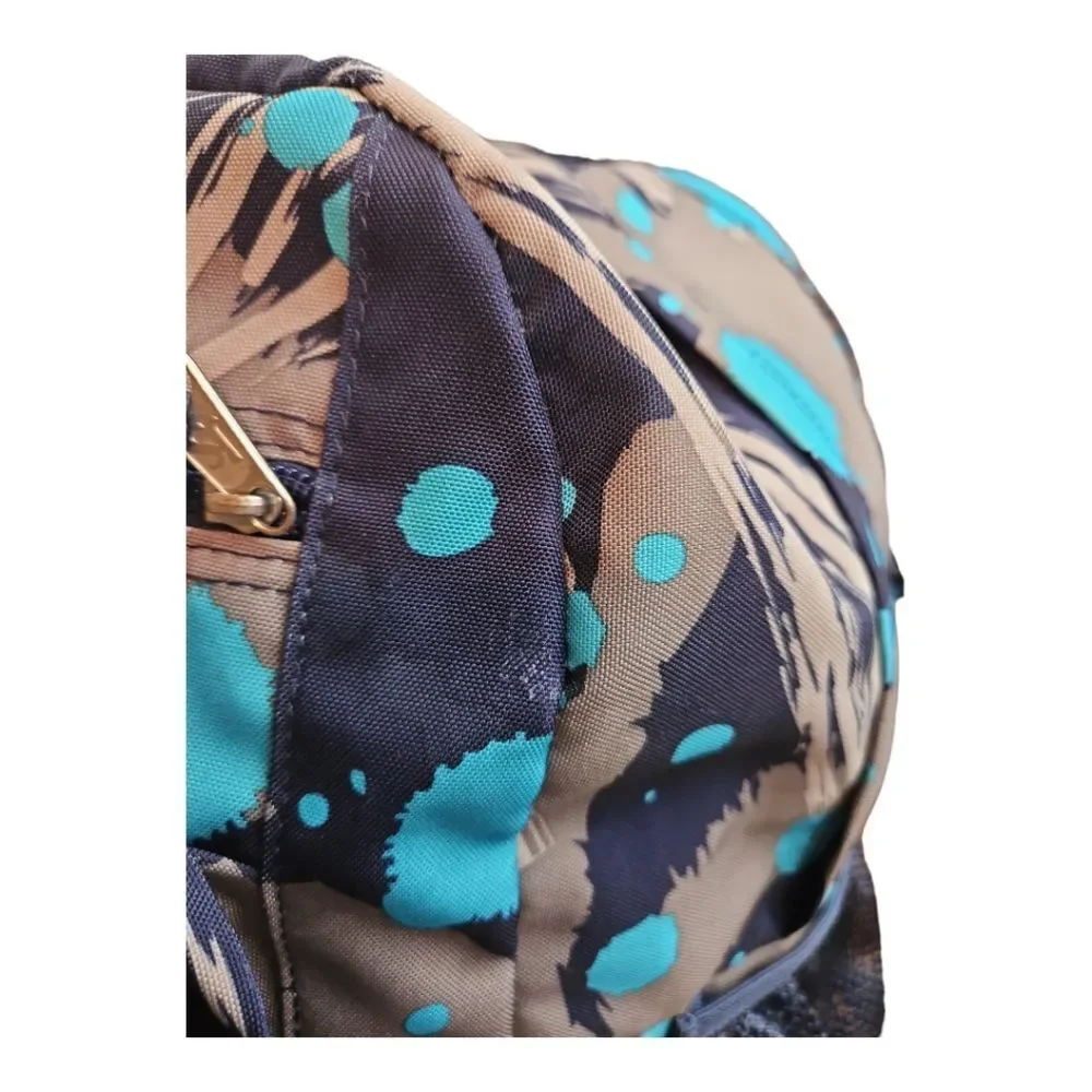 JANSPORT Retro Paint Splatter Print Large School Backpack - Picture 8 of 10